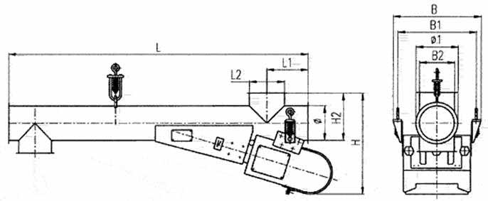 GZXG管式電磁振動(dòng)輸送機(jī)